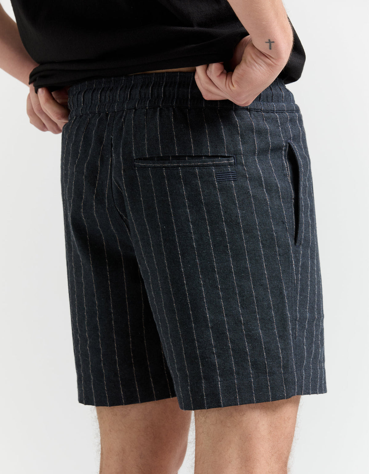 Mojo Walkshort - Petrol Stripe