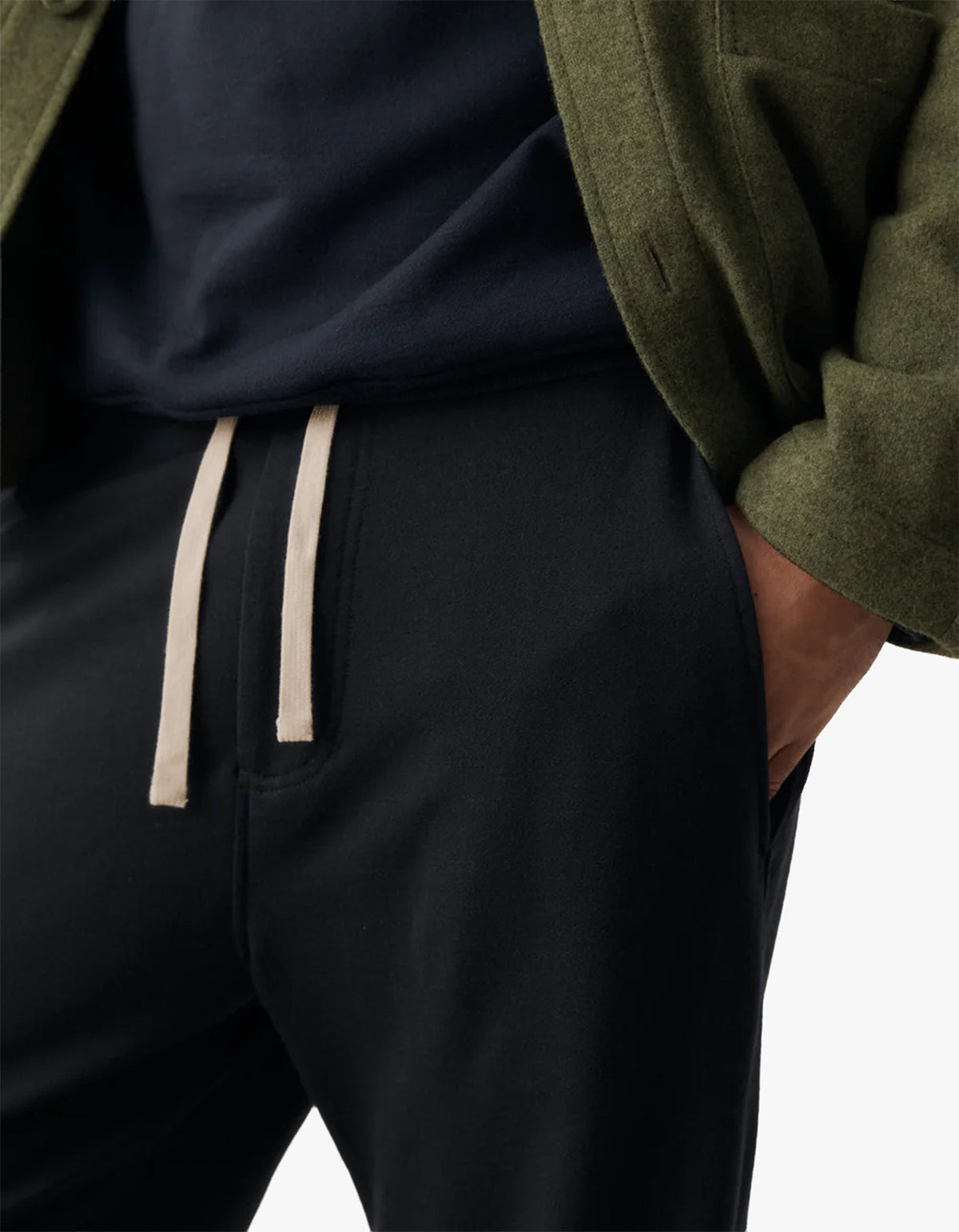 Mens Foundation Merino Sweatpant - Black