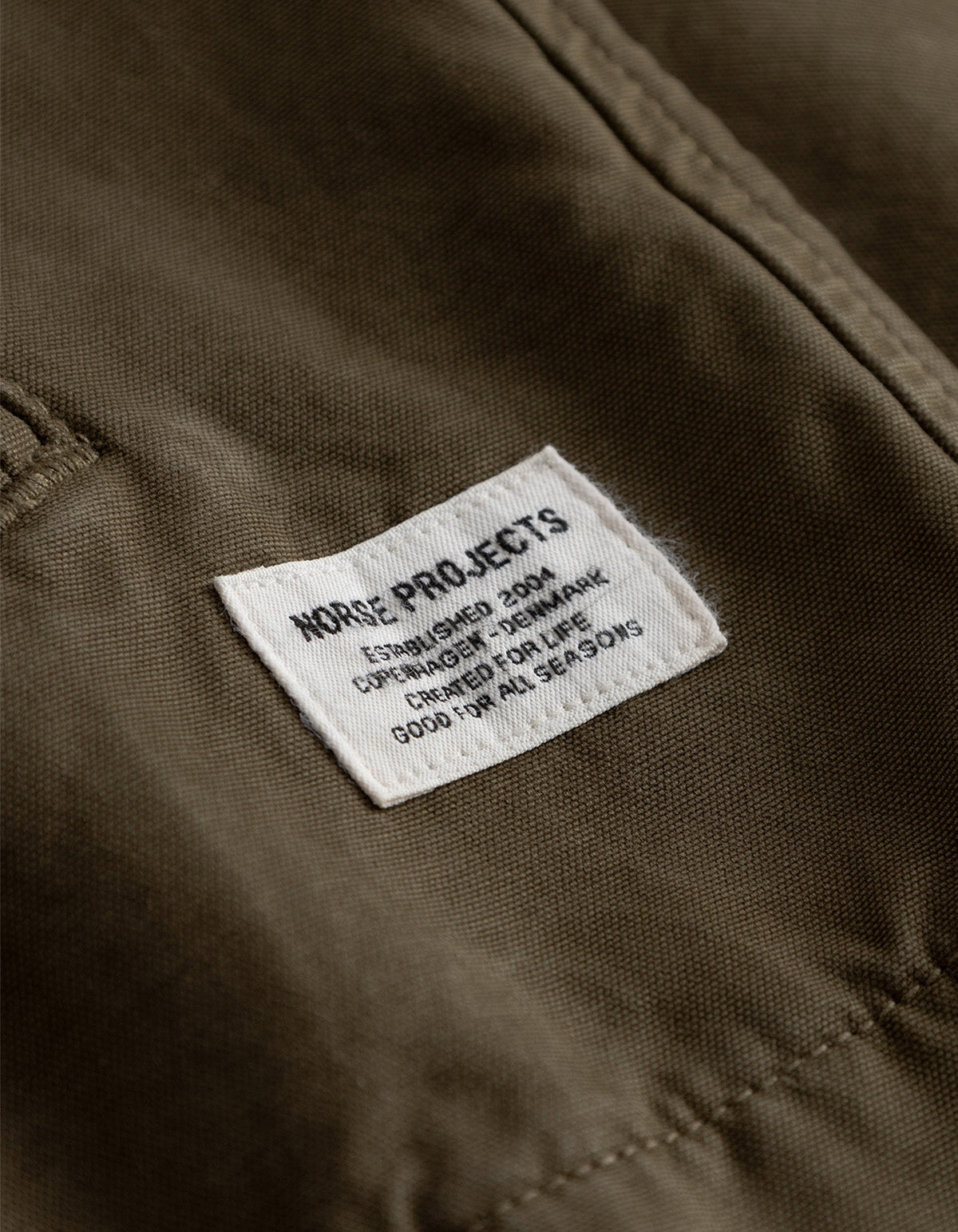 Raabjerg Canvas Jacket - Olive Night