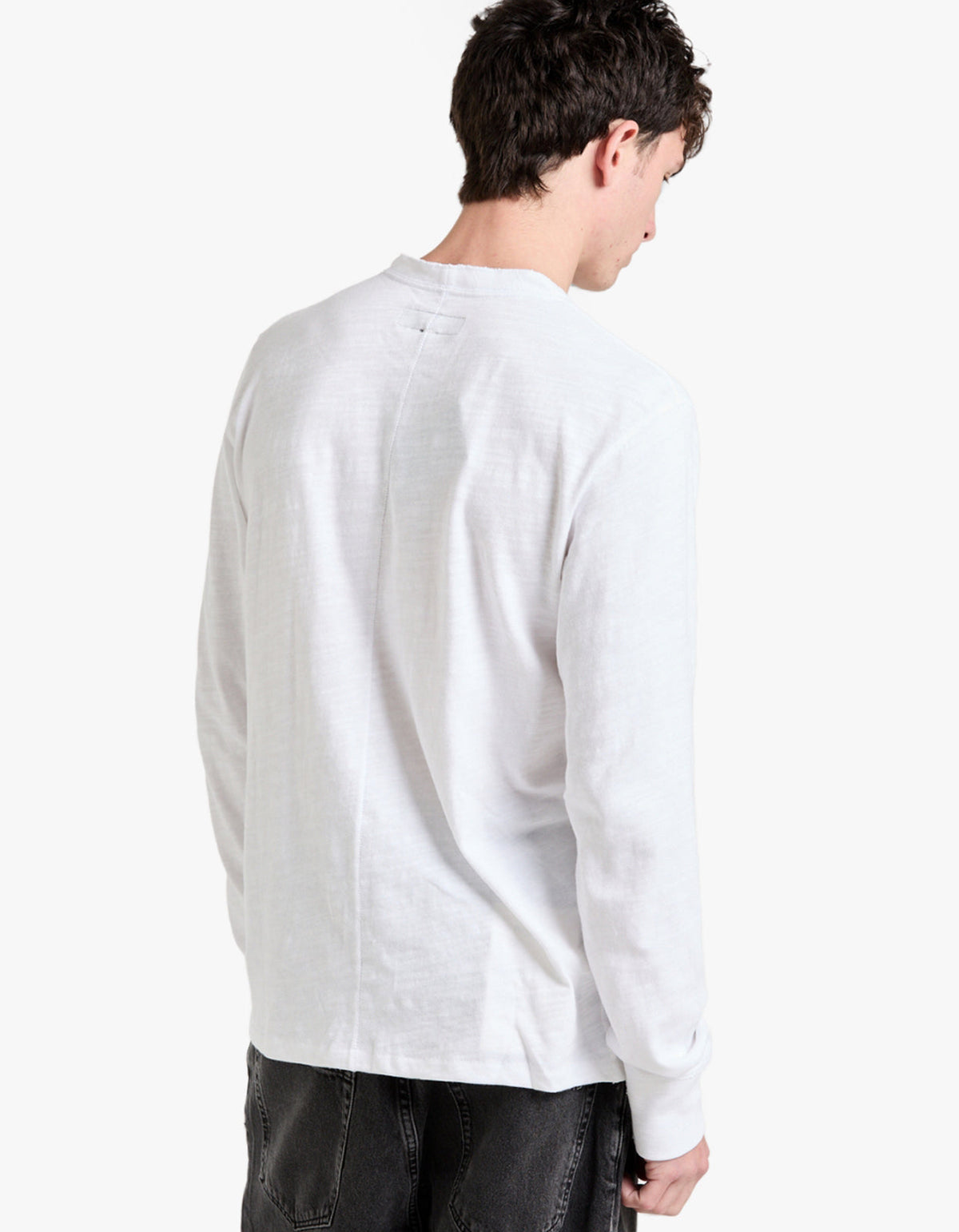 Classic Henley - White
