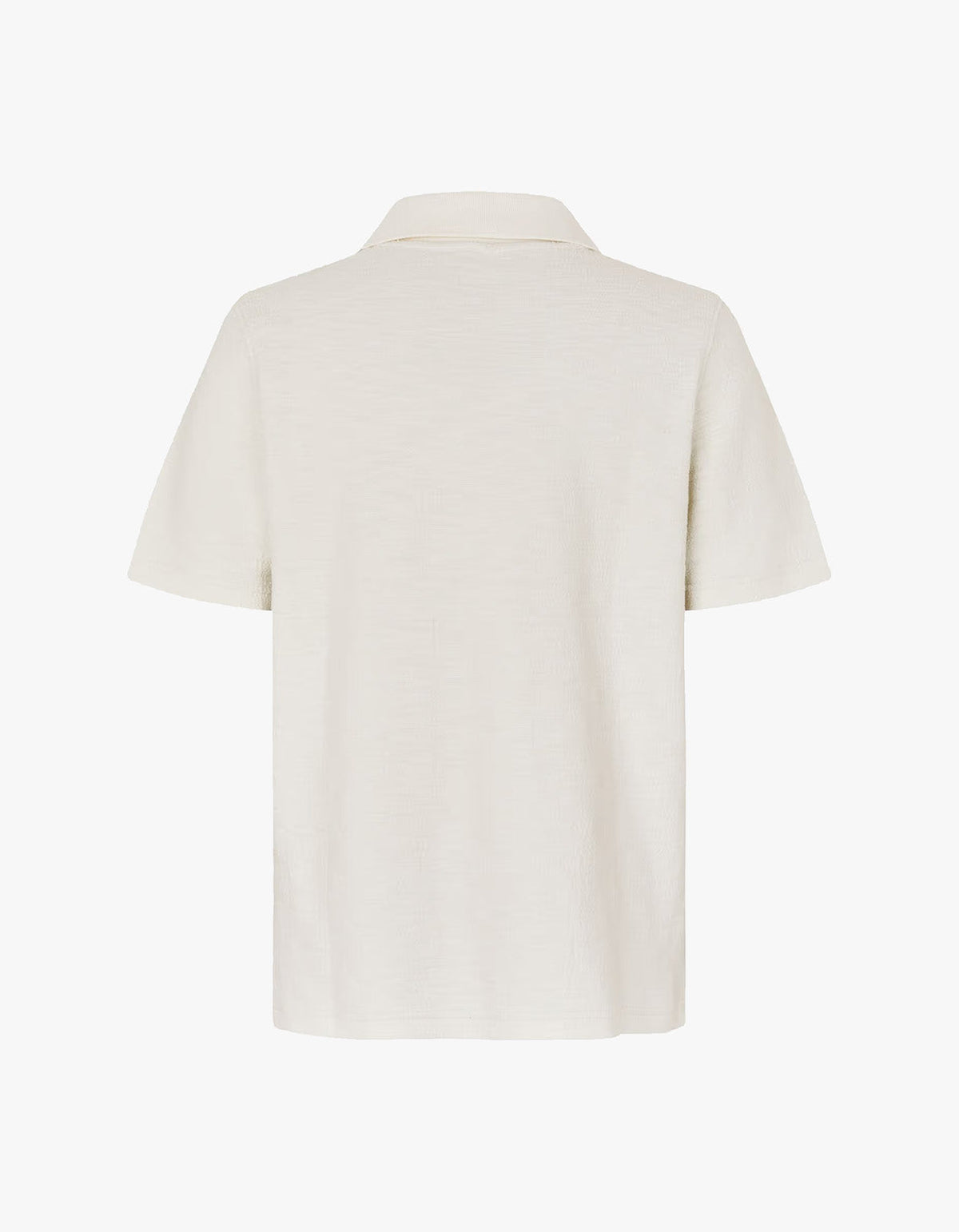 Samac V Neck Polo 15974 - Clear Cream