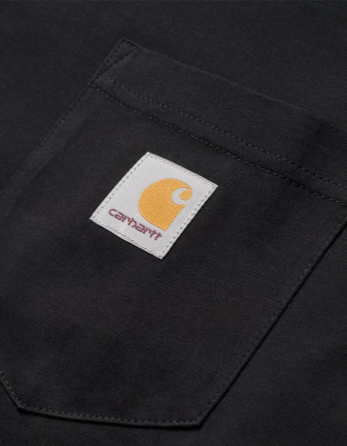 S/S Pocket T Shirt - Black