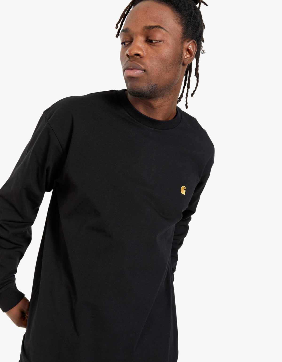 L/S Chase T Shirt - Black/Gold