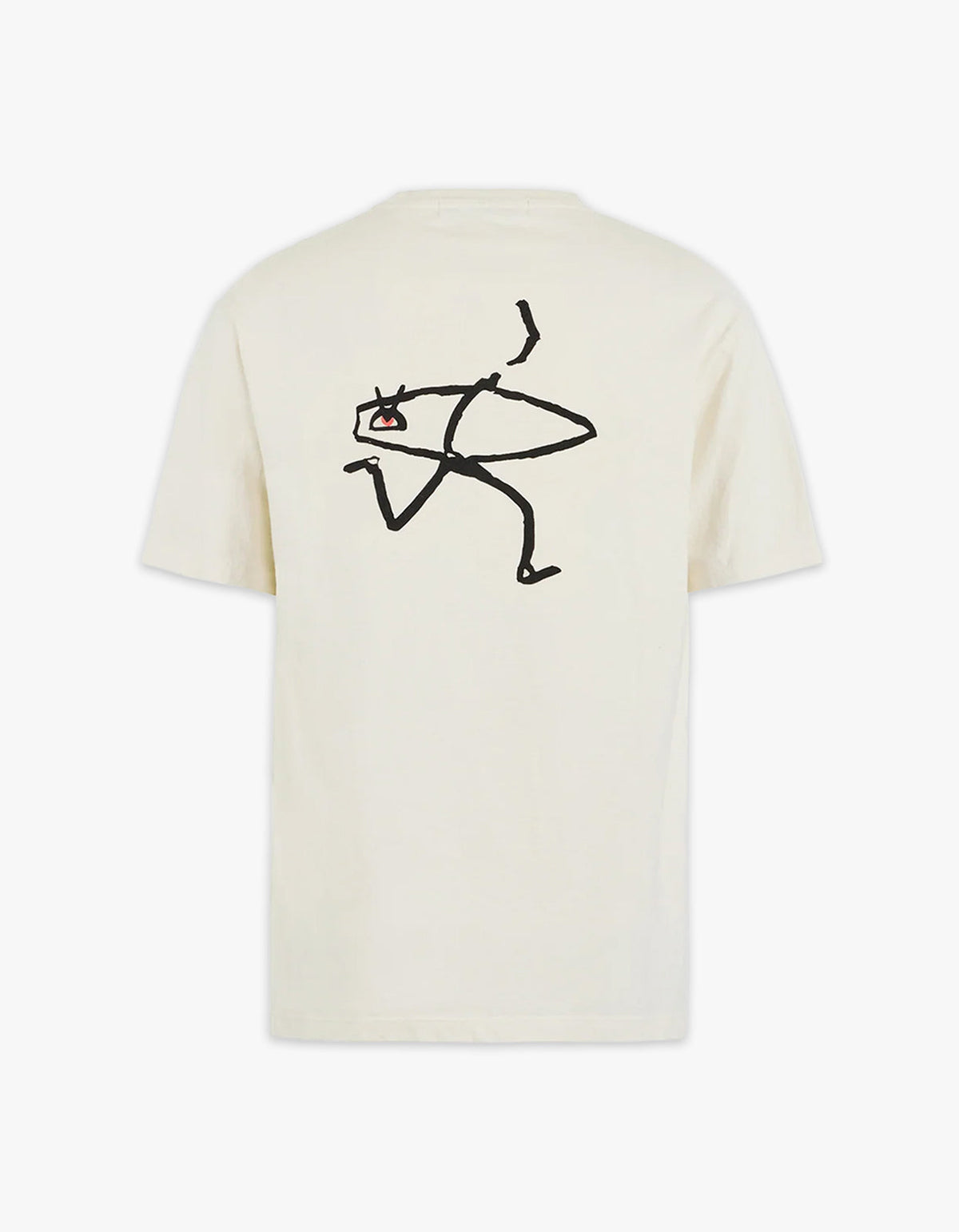 California Cotton Tee - Wave Runner Vintage White