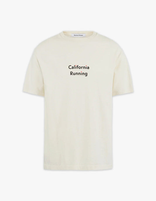 California Cotton Tee - Wave Runner Vintage White