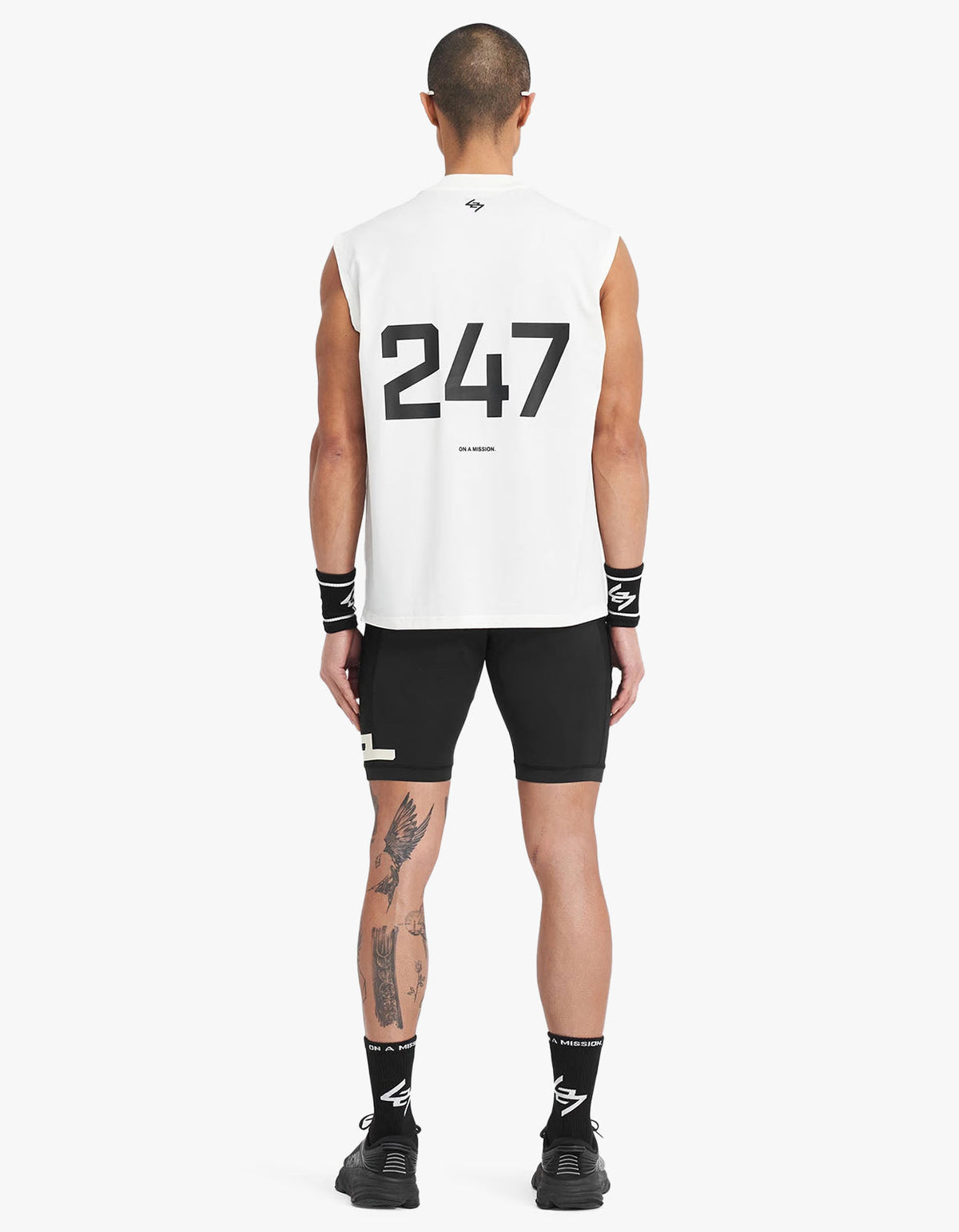 247 Oversized Tank - Flat White