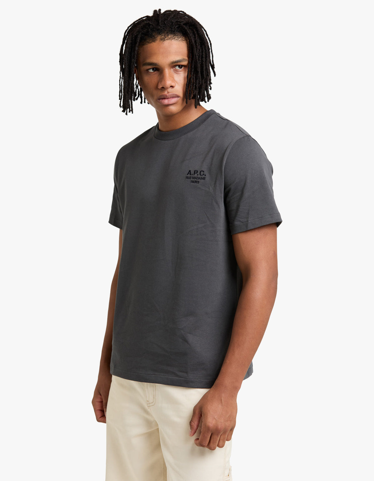 Standard Rue Madame GOTS T Shirt - Faux Black/Black