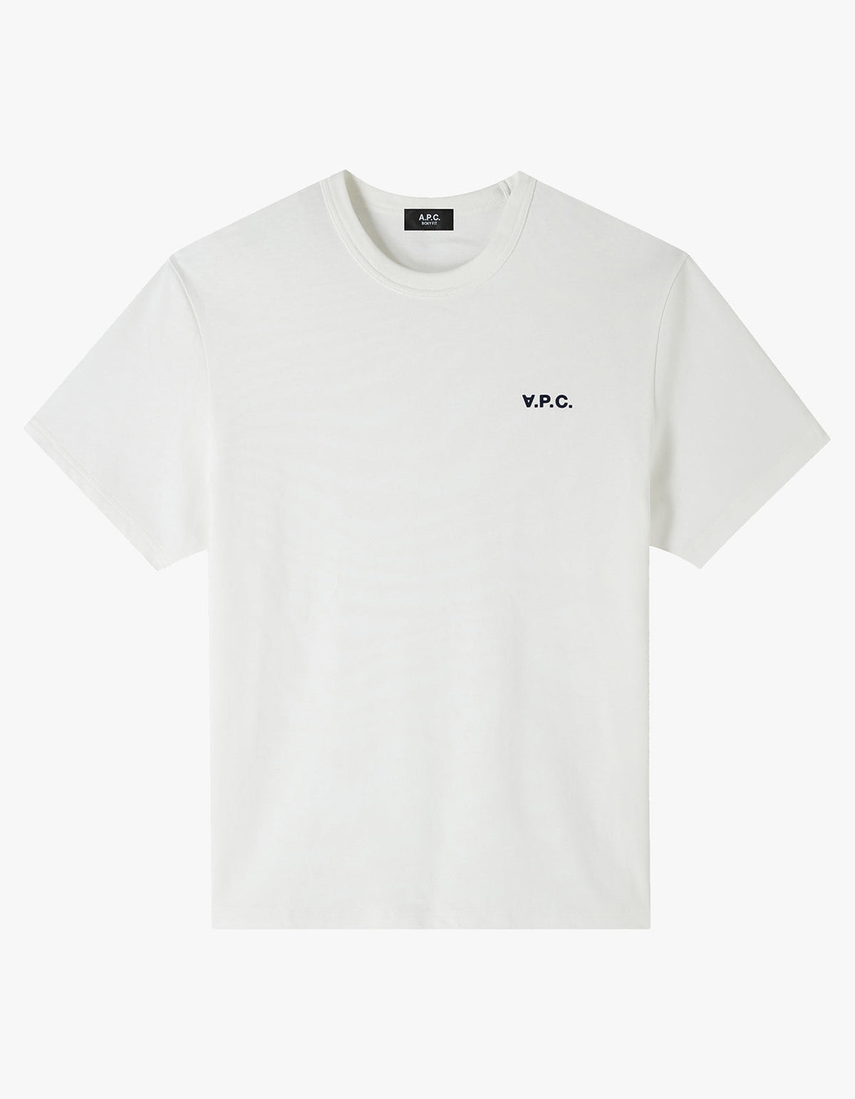 Boxy Petit VPC T Shirt - TAE White/Dark Navy