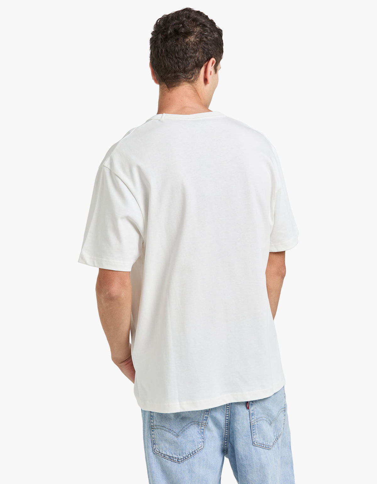 Boxy Petit VPC T Shirt - TAE White/Dark Navy