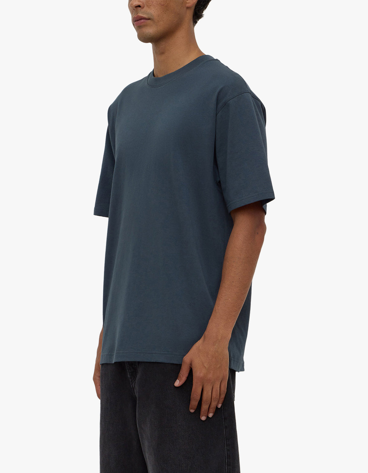 Knox Organic Oversized Tee - Harbour