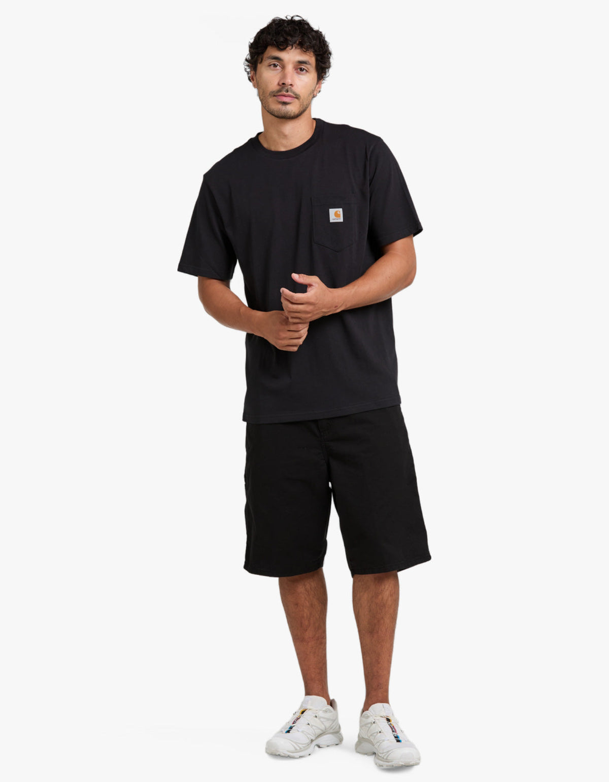 S/S Pocket T Shirt - Black