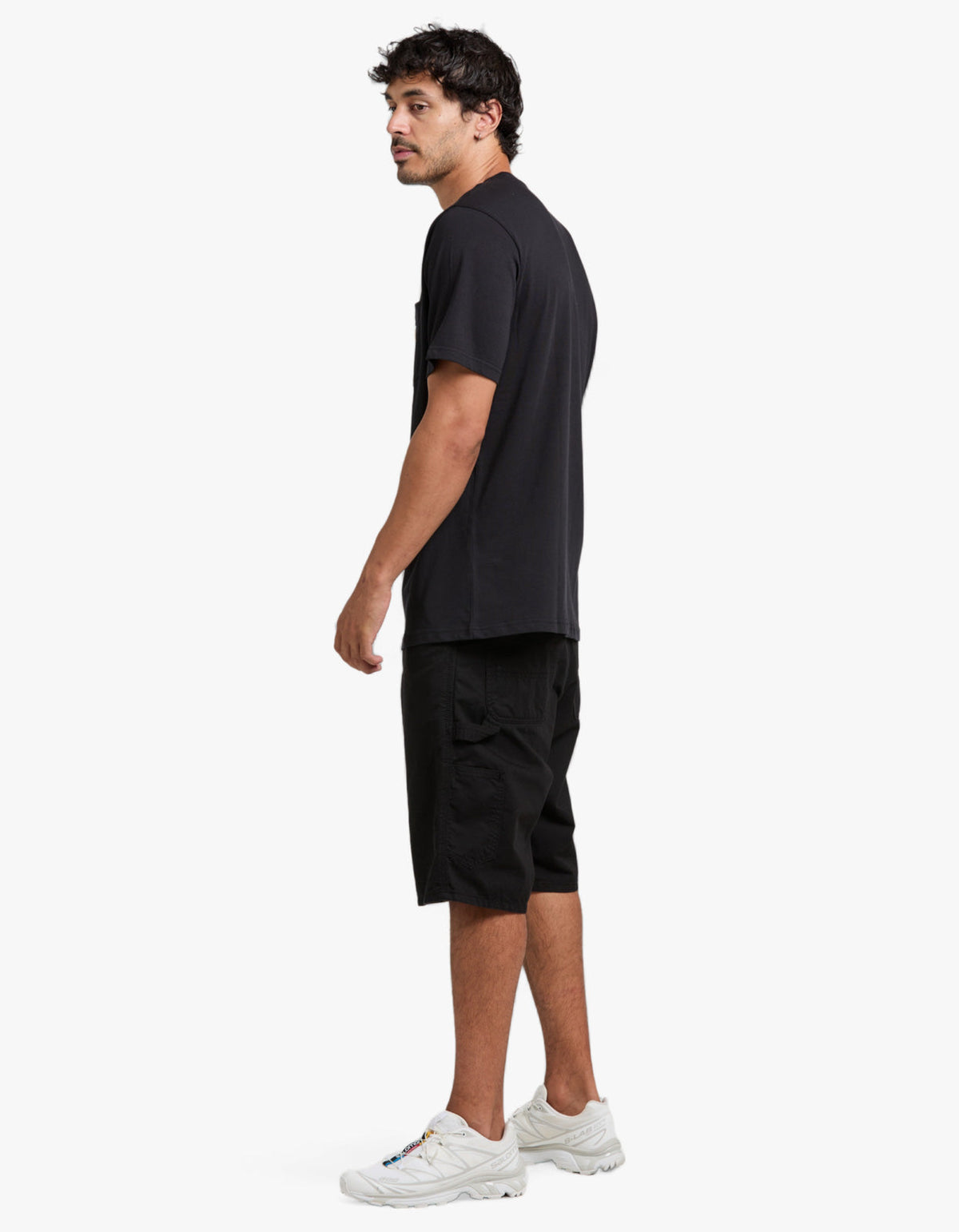 S/S Pocket T Shirt - Black