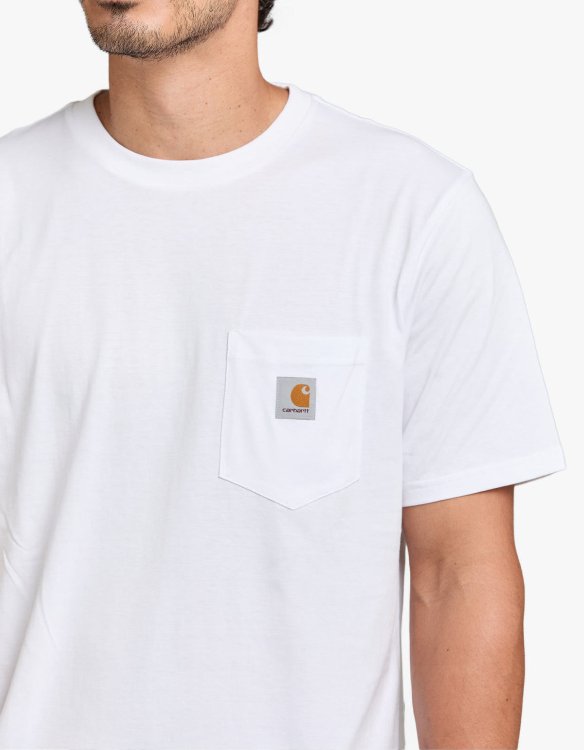 S/S Pocket T Shirt - White