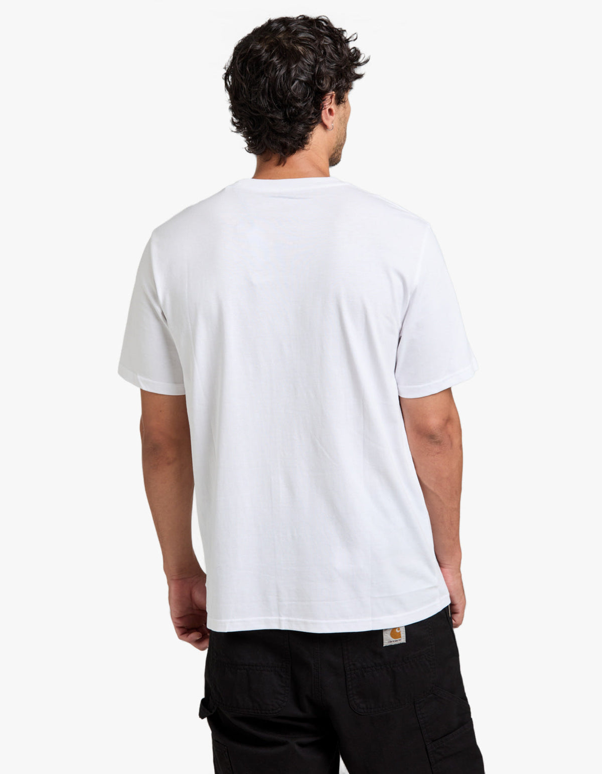 S/S Pocket T Shirt - White