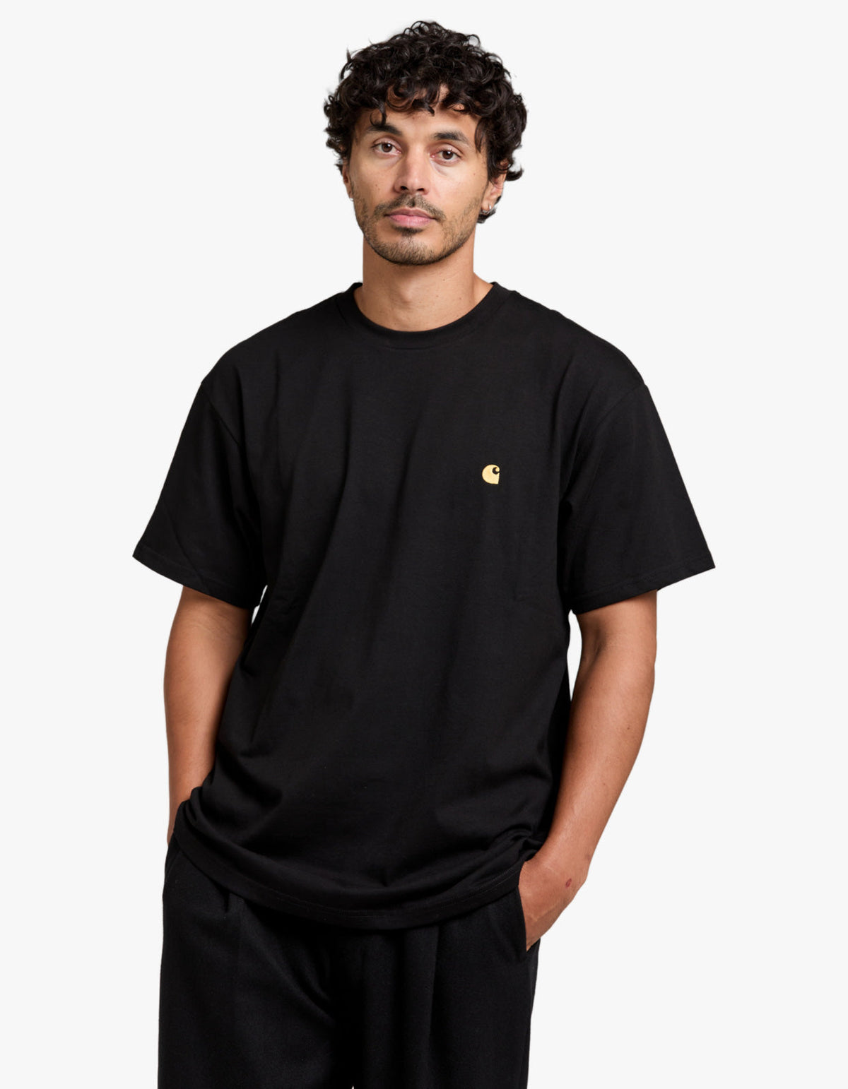 S/S Chase T Shirt - Black/Gold