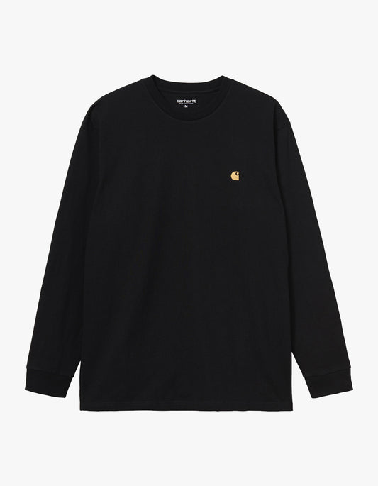 L/S Chase T Shirt - Black/Gold
