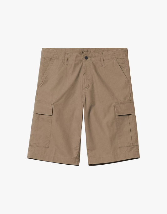 Regular Cargo Short - Leather Rinsed