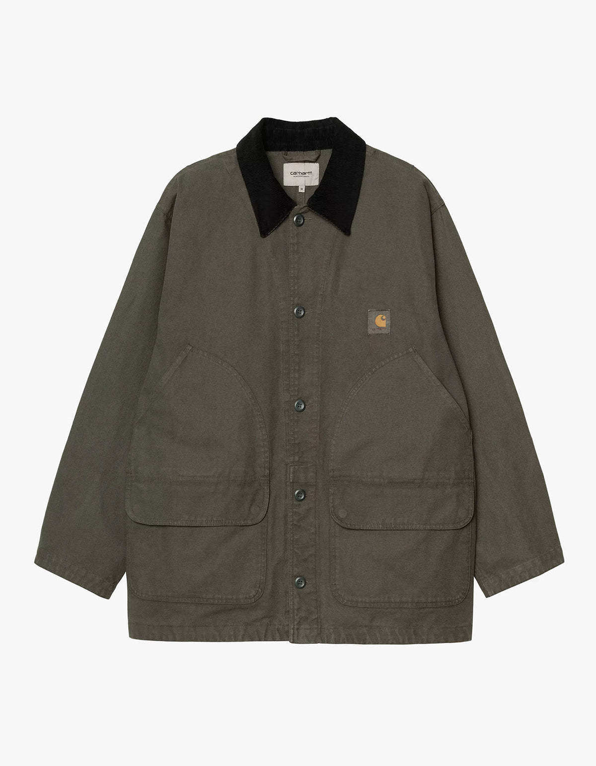 Prescott Coat - Oxide Green/Black (Garment Dyed)