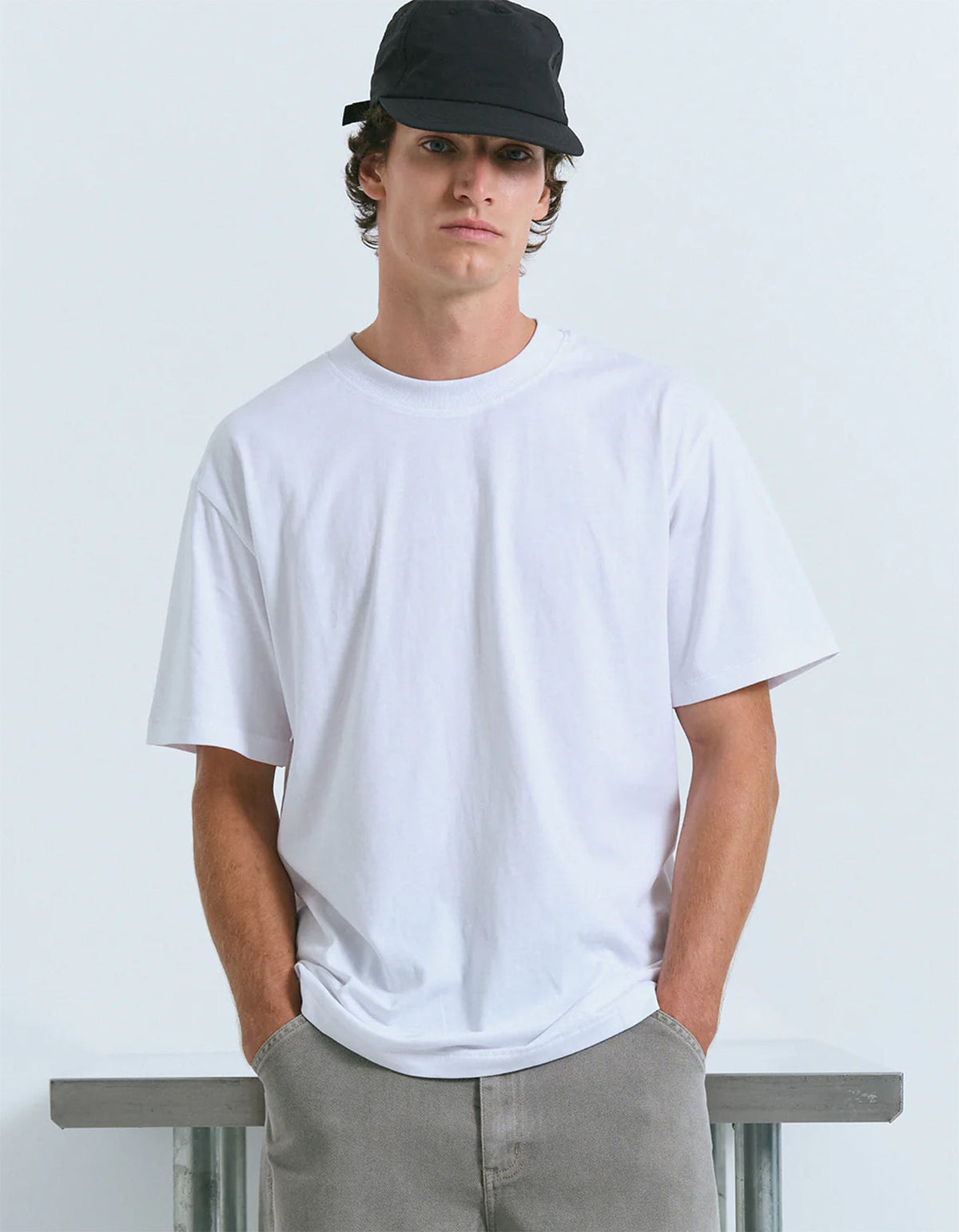 Mens Oversized Tee - White