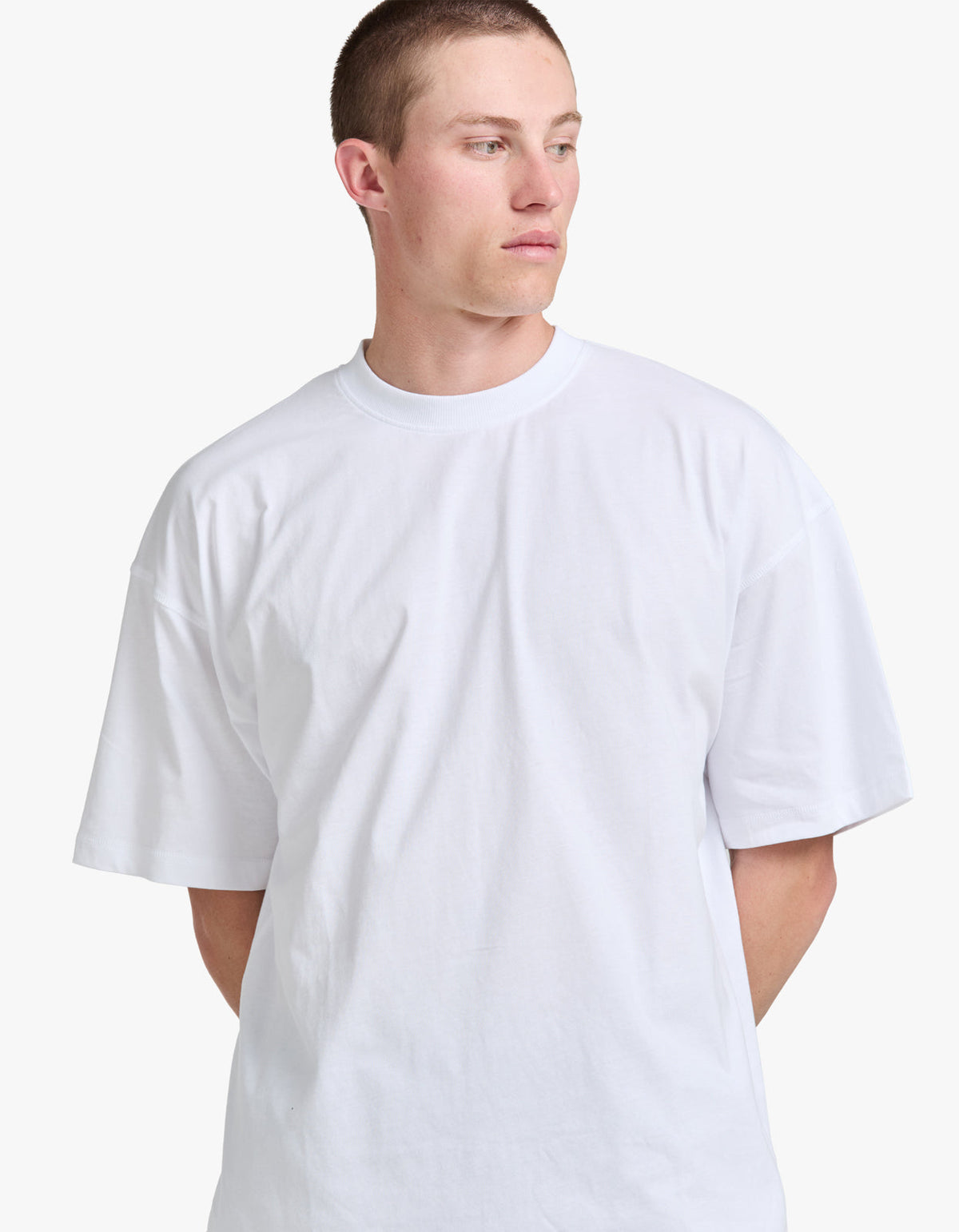 Mens Oversized Tee - White