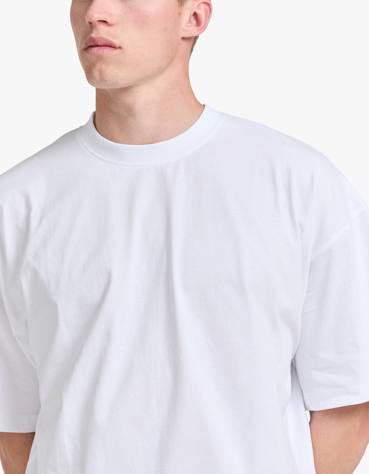 Mens Oversized Tee - White