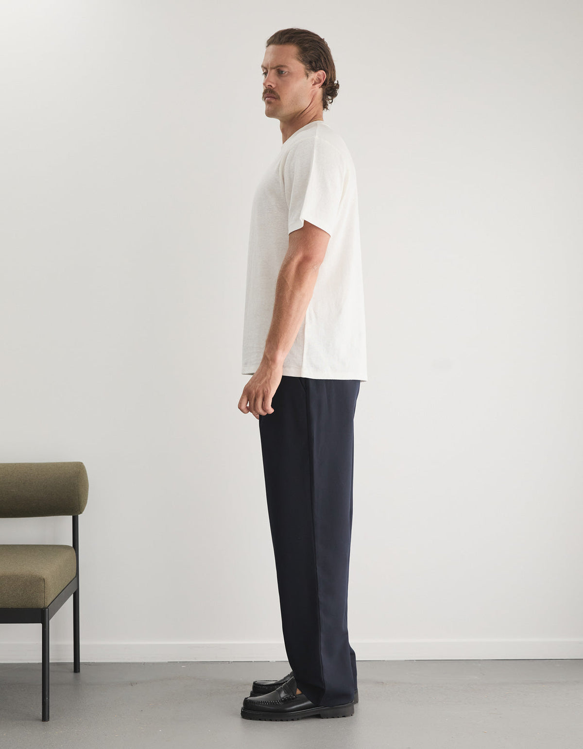 Brera Slub Tee - White