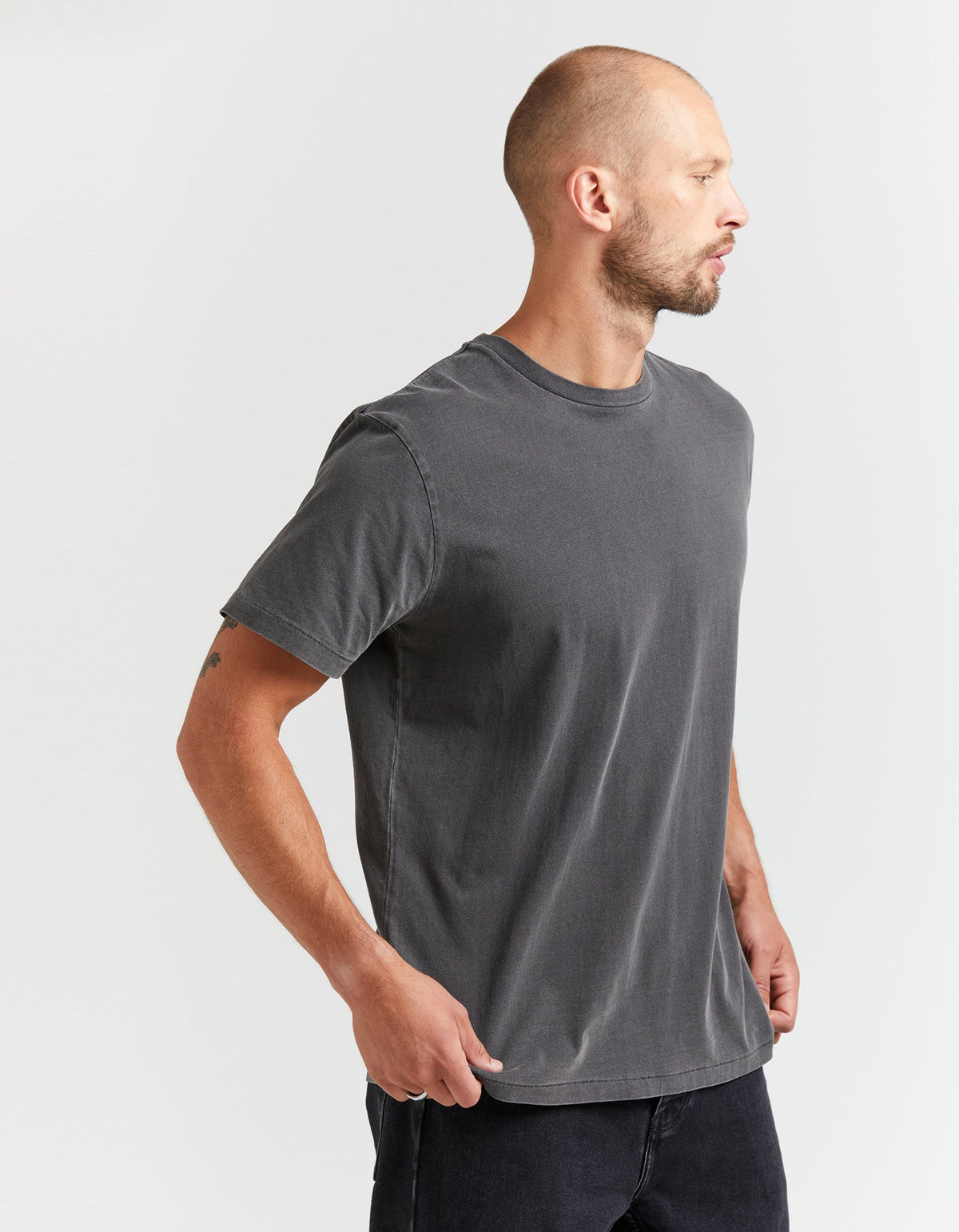 Phoenix Tee - Aged Black