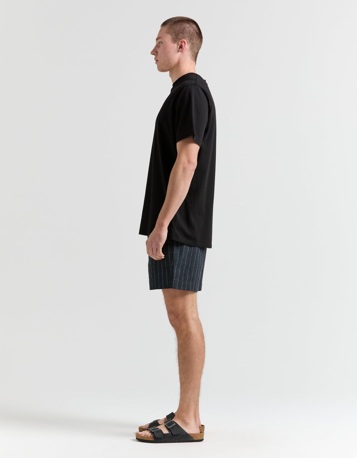 Mojo Walkshort - Petrol Stripe