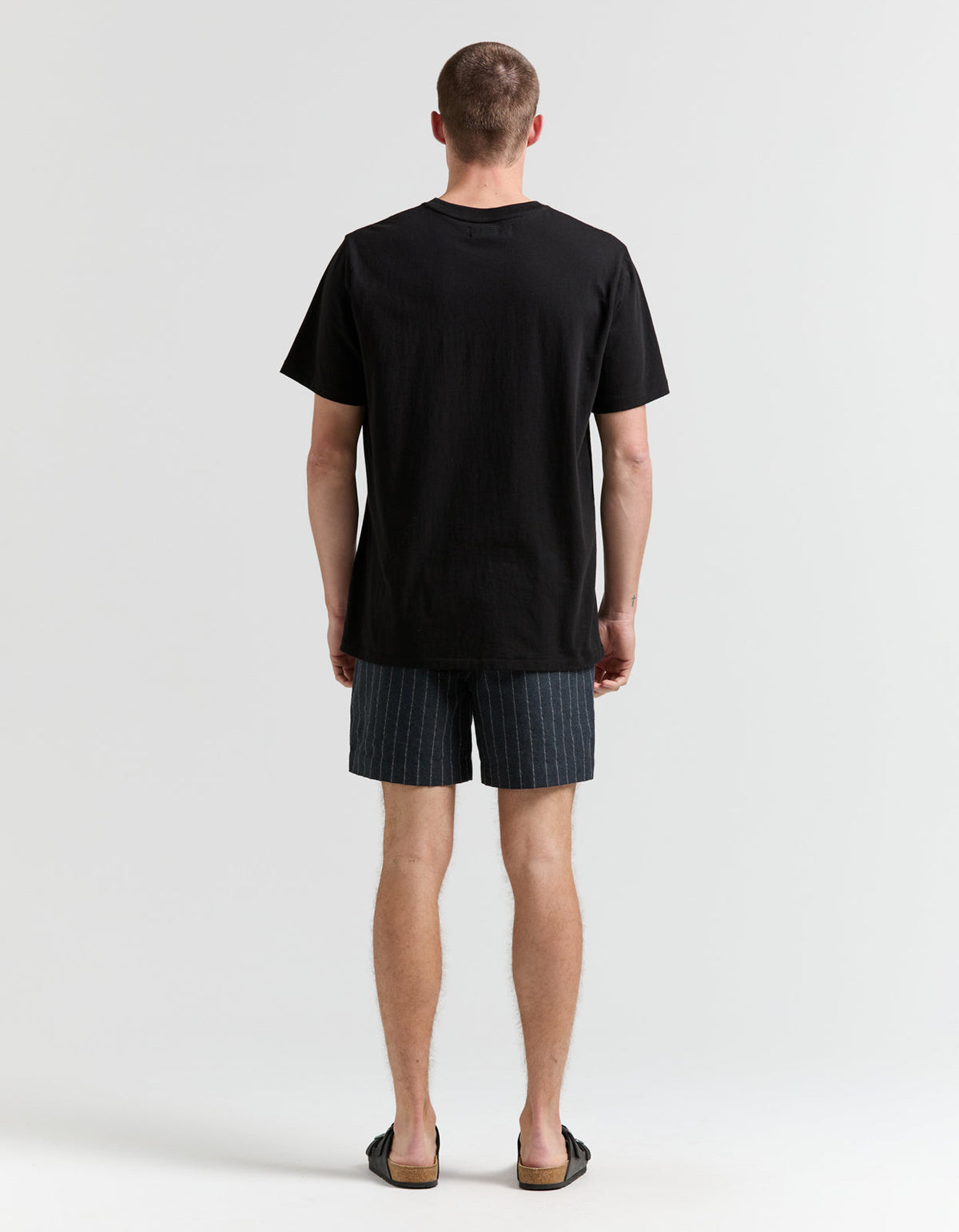 Mojo Walkshort - Petrol Stripe