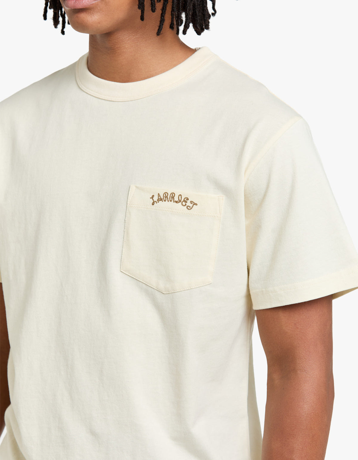 Lasso Pocket Tee - Cream