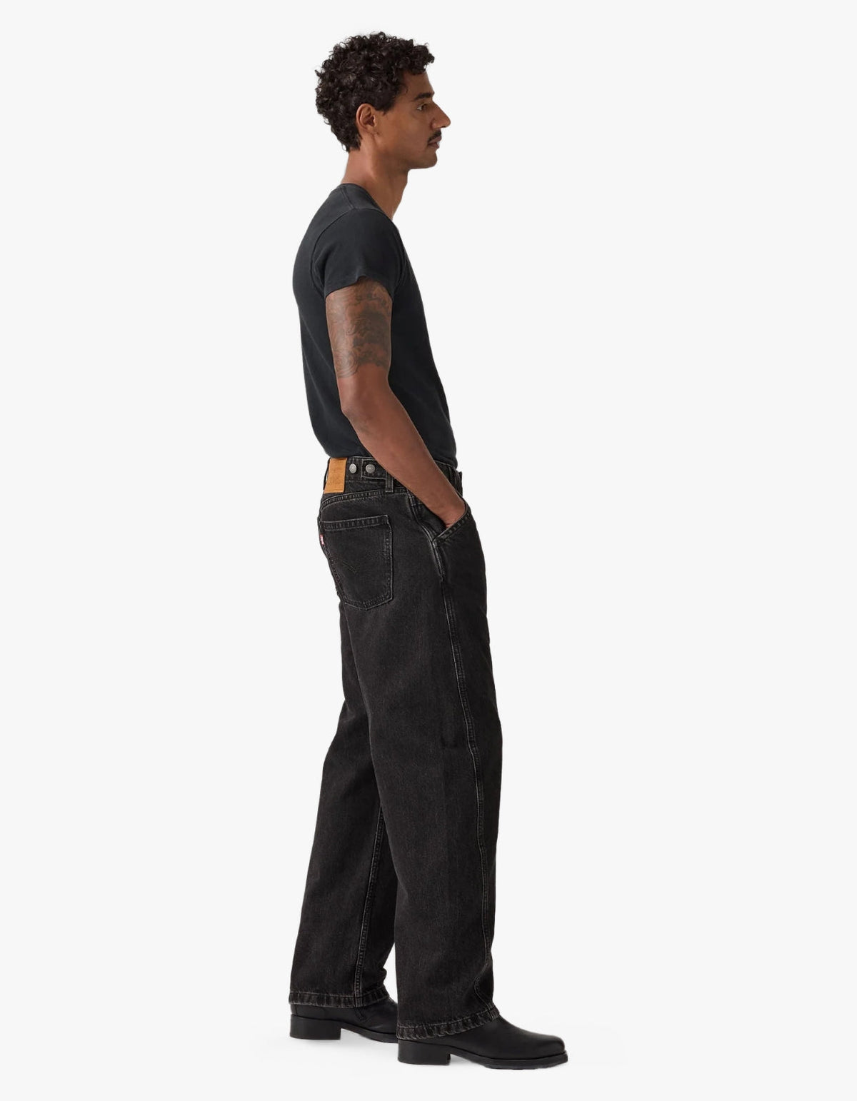 Baggy Barrel Jean - Forget Me Nots