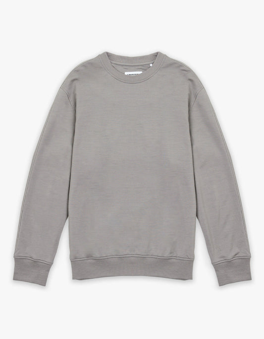 Mens Foundation Merino Sweatshirt - Ash