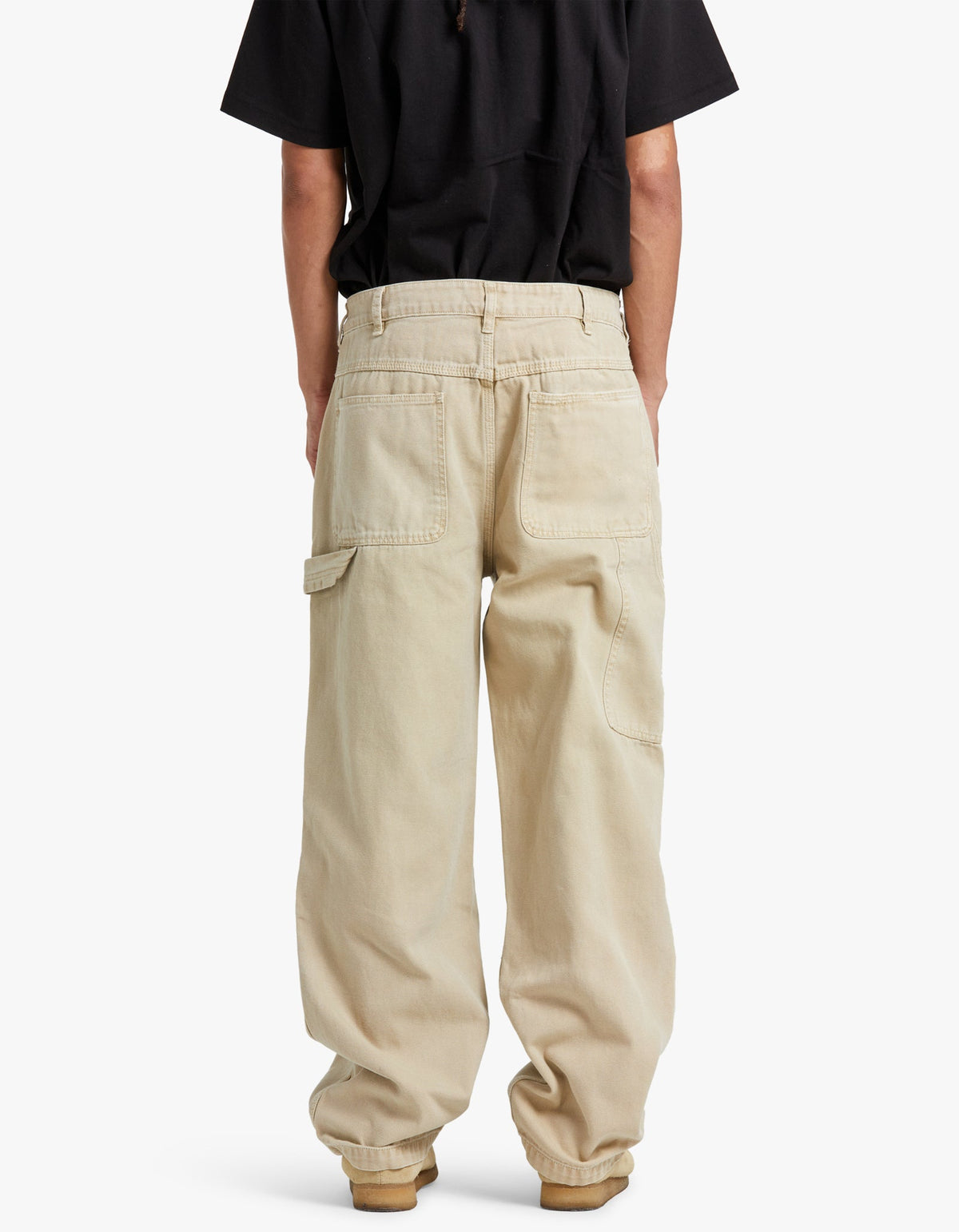 Double Knee Carpenter Pant - Used Natural