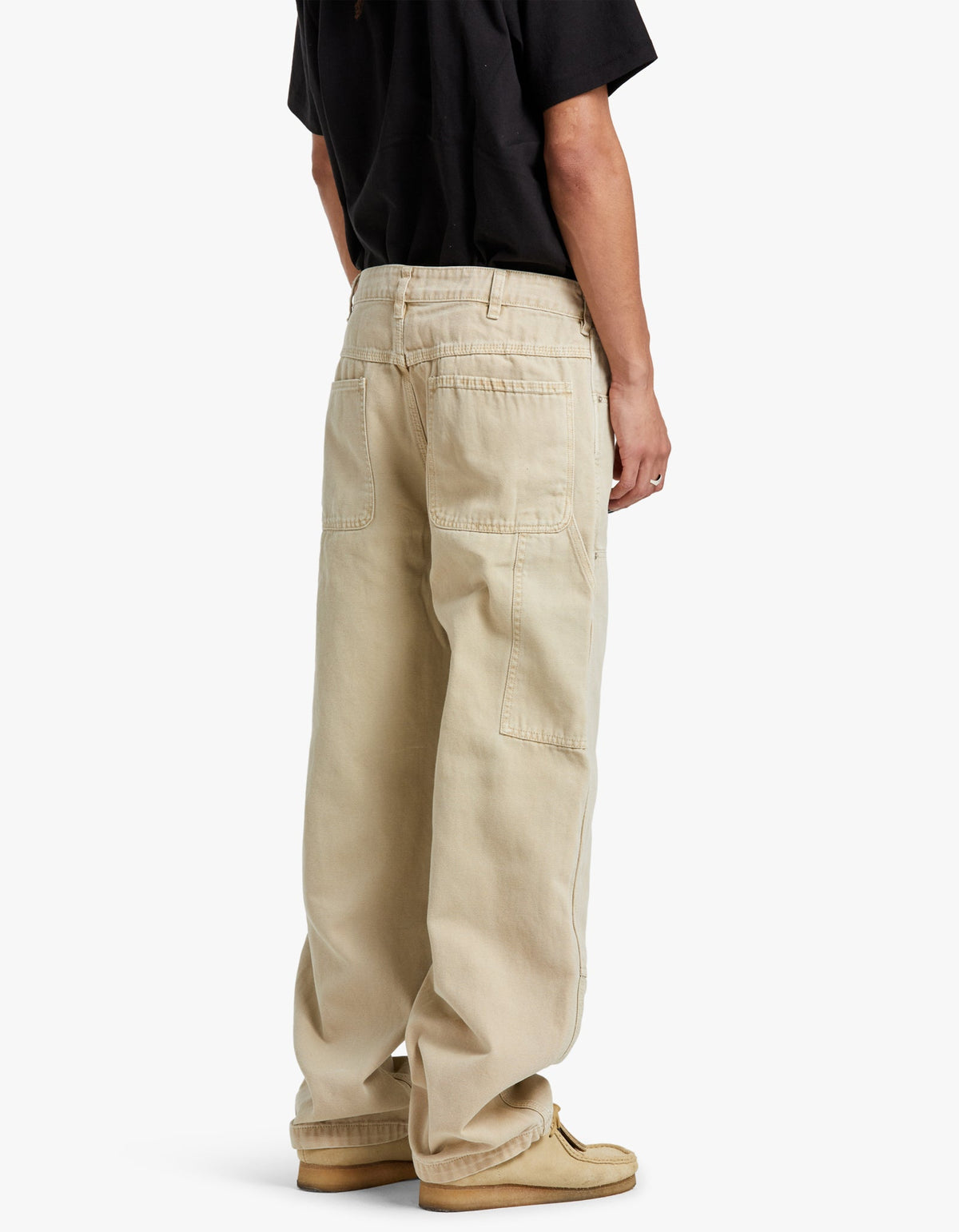 Double Knee Carpenter Pant - Used Natural