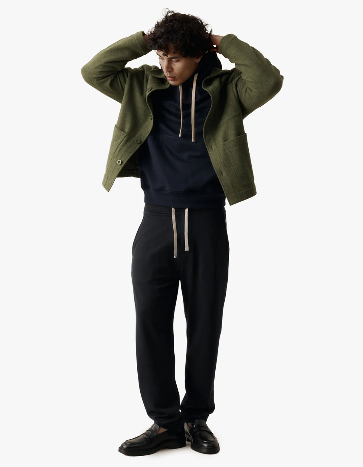 Mens Foundation Merino Sweatpant - Black