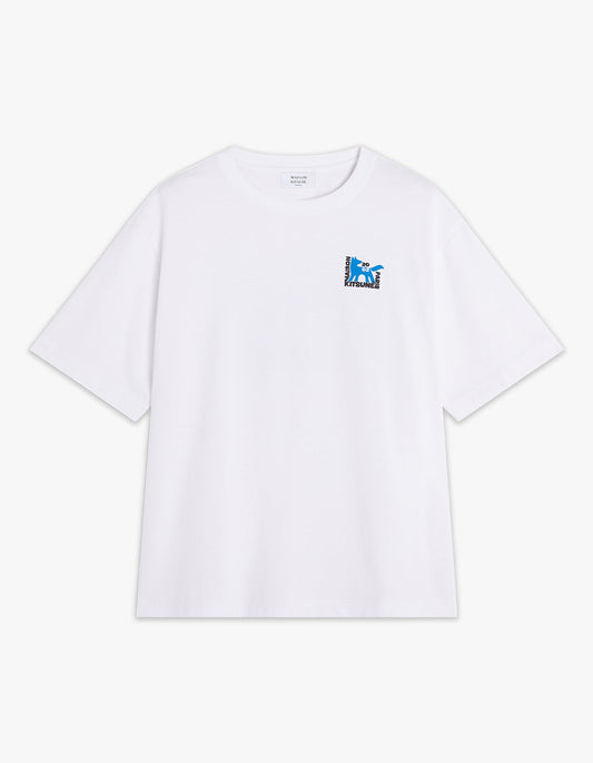 Gallery Fox Oversize Tee Shirt - White