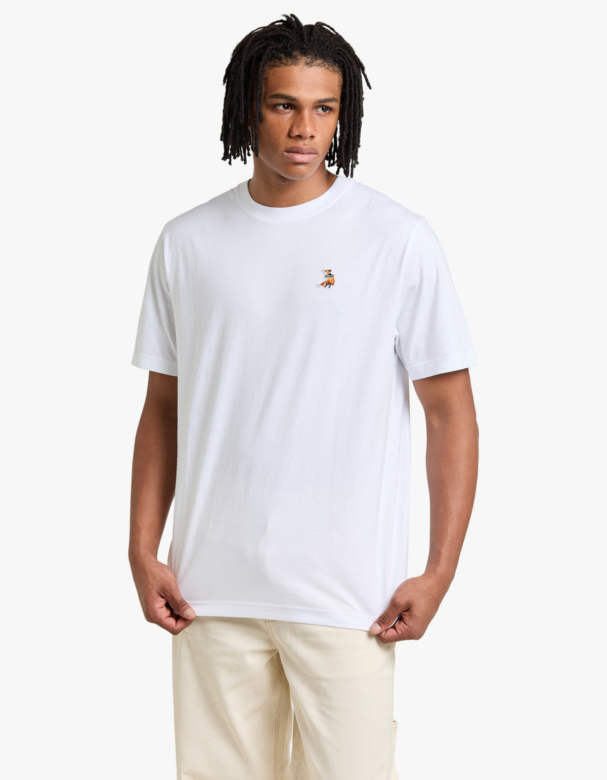 Dreaming Fox Comfort Tee Shirt - White