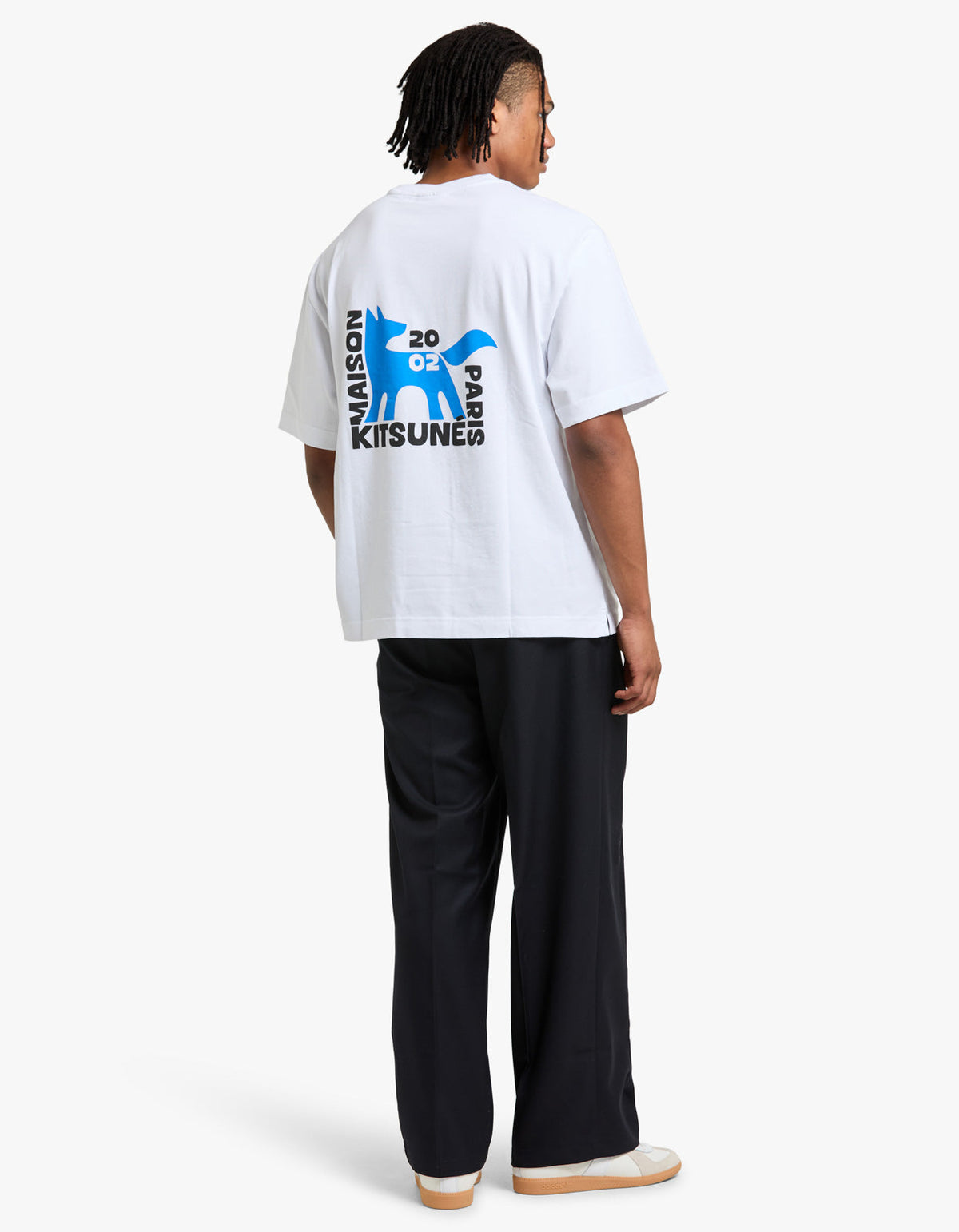Gallery Fox Oversize Tee Shirt - White