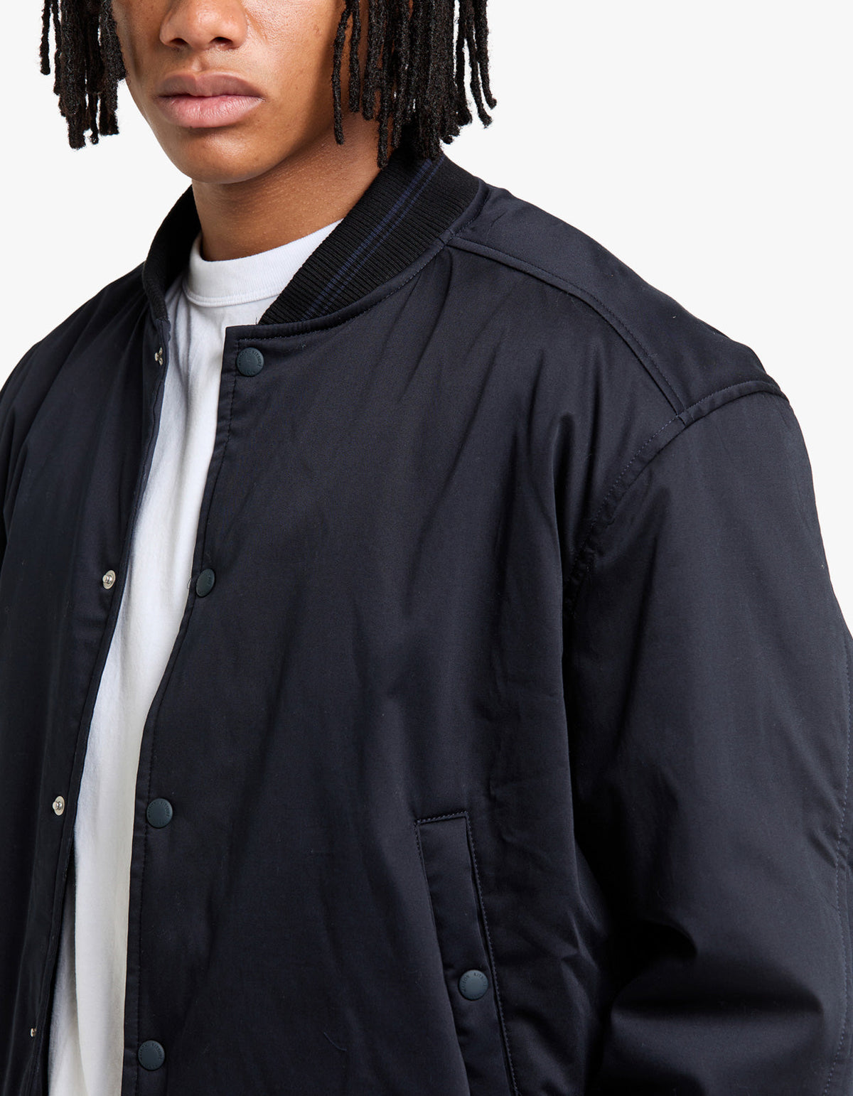 Light Teddy Jacket - Classic Navy