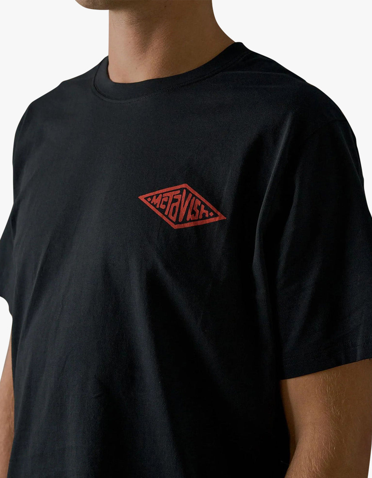 Diamond Tee - Black/Red