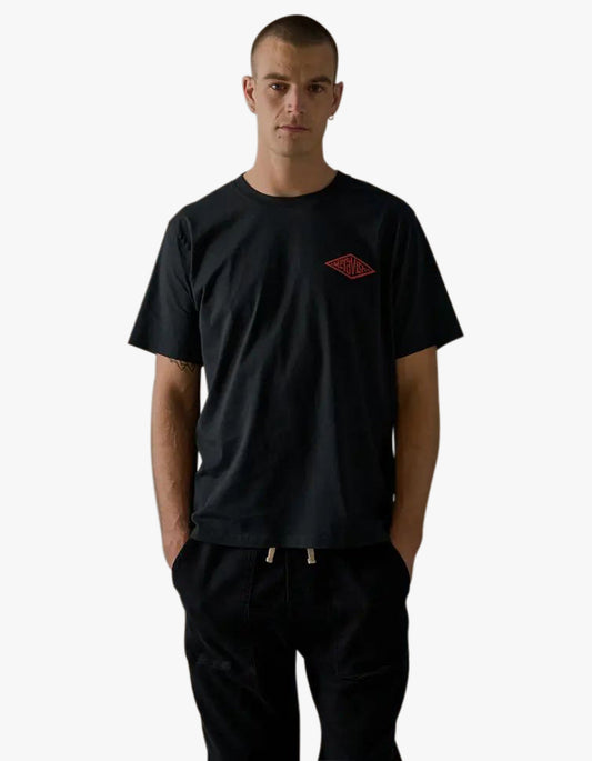 Diamond Tee - Black/Red