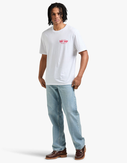 Brookvale Surf Shop Tee - White