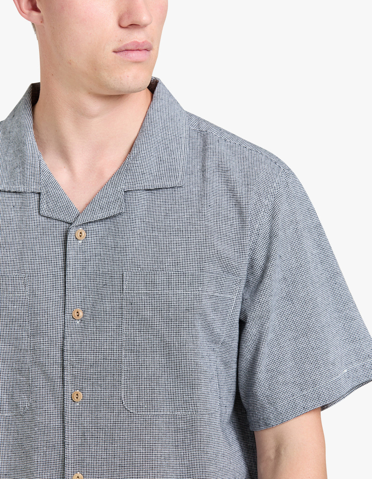 Camp Collar Shirt - Black Multi
