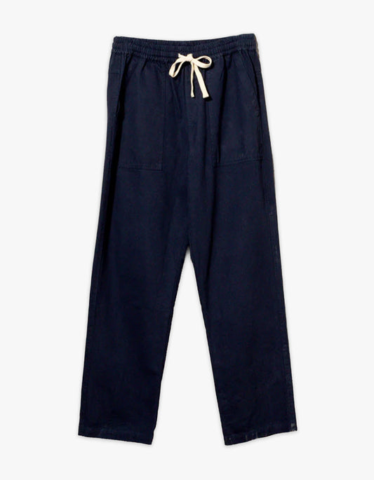 Twill Pants - Dark Blue