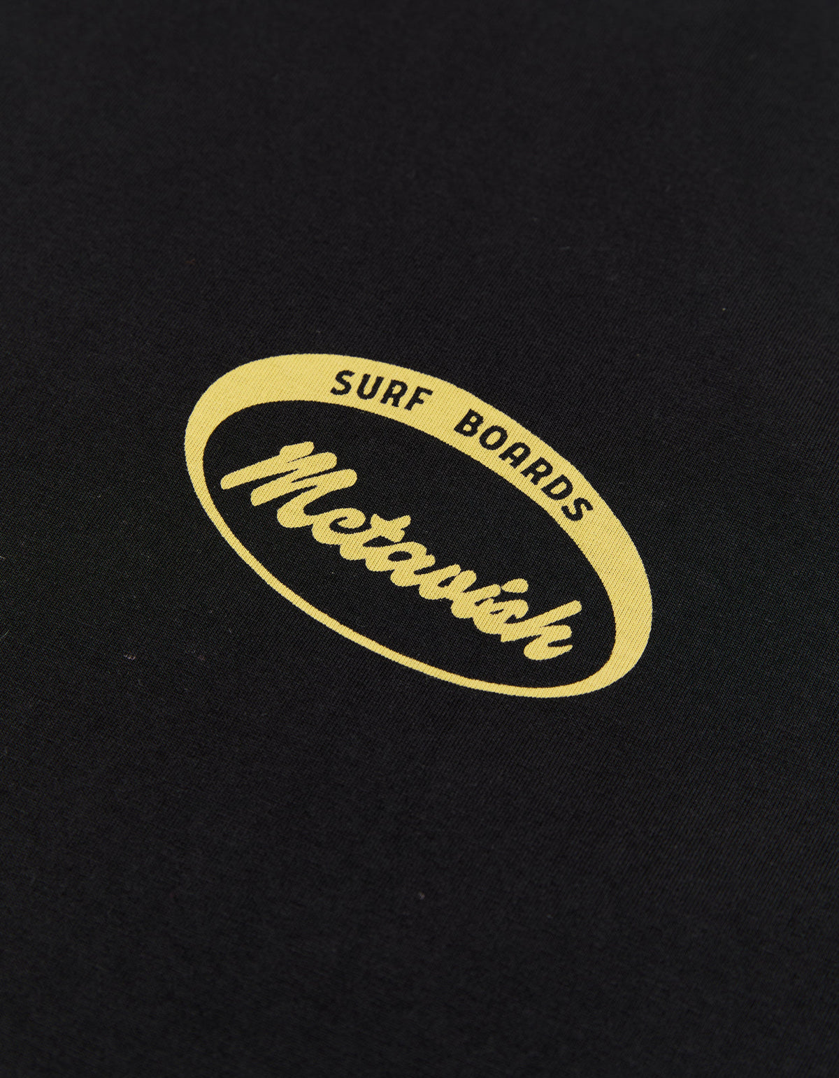 McTavish X Superette Surfboards By McTavish Tee - Black