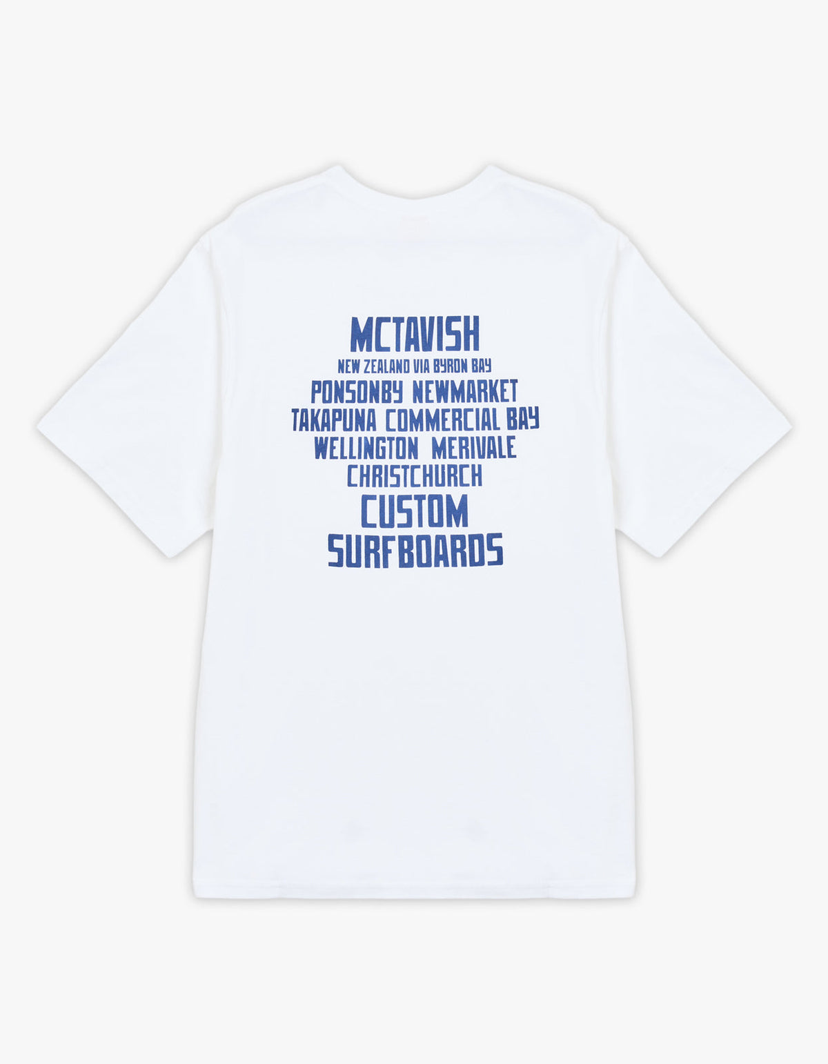 McTavish X Superette Shops Tee - White