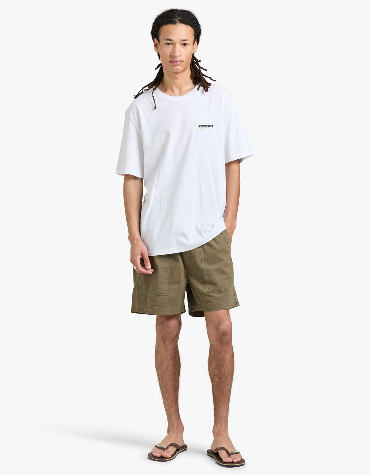 McTavish X Superette Shops Tee - White