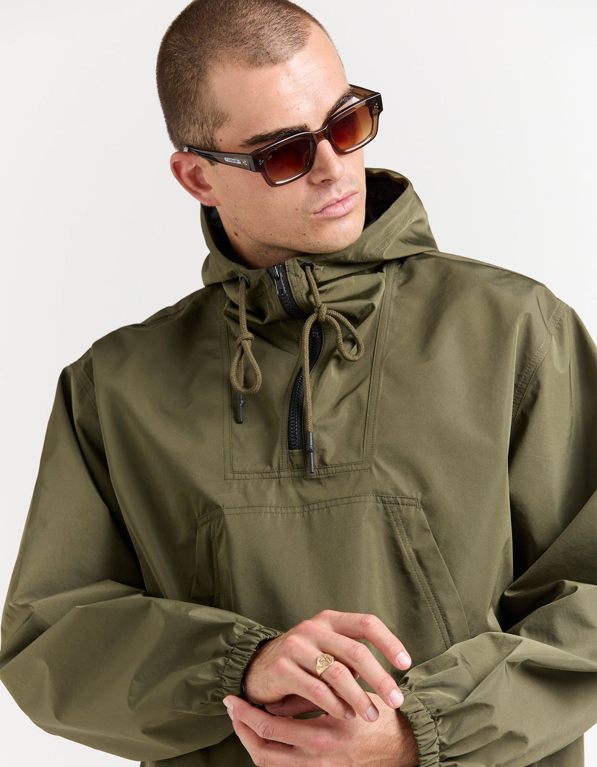 Moes Spray Jacket - Khaki
