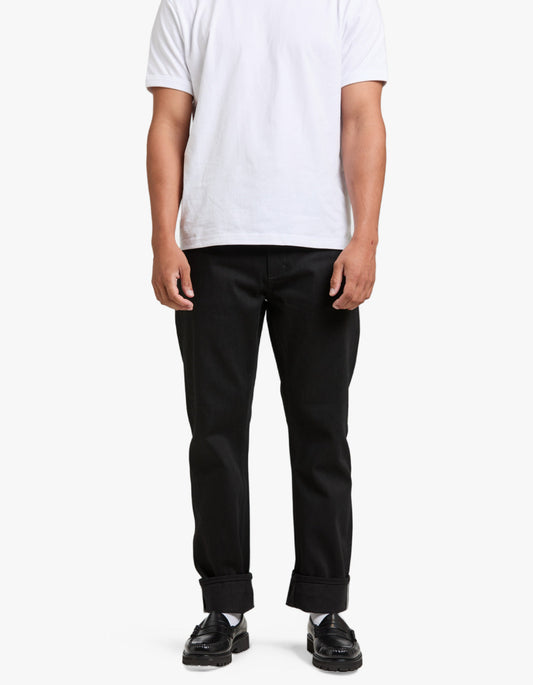 Rebel Straight Selvedge Jean - Black Selvedge