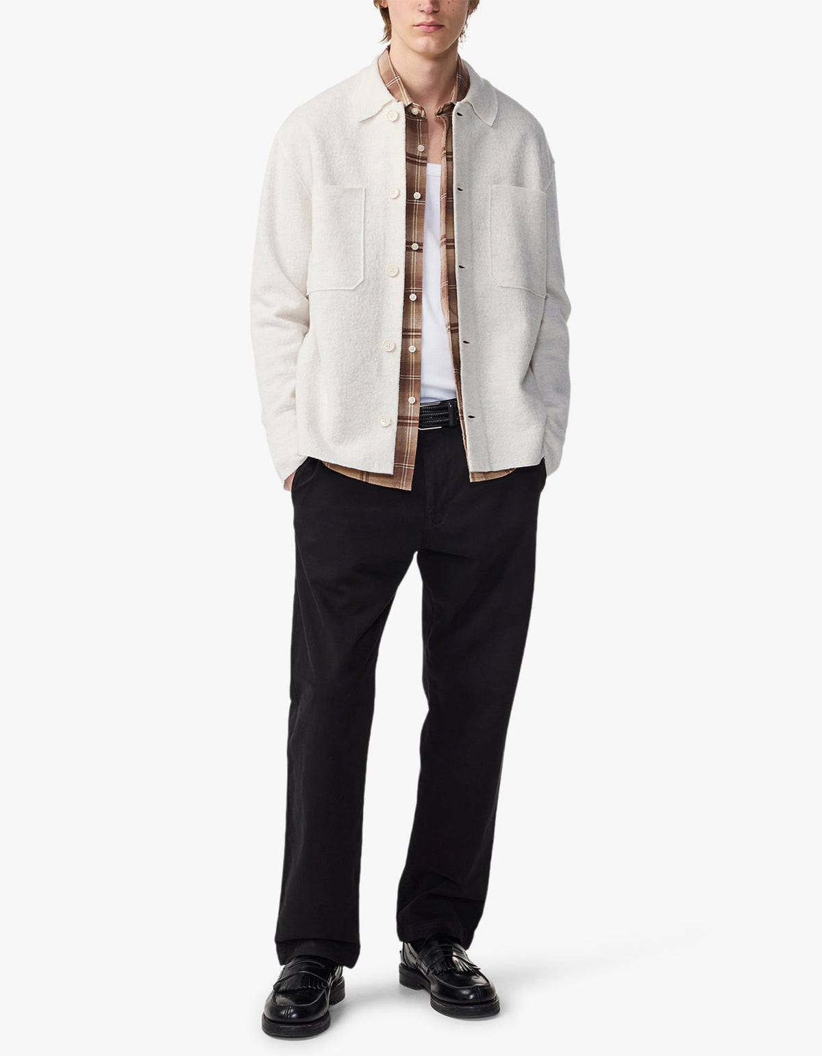 Jonas Overshirt 6398 - Ivory 016